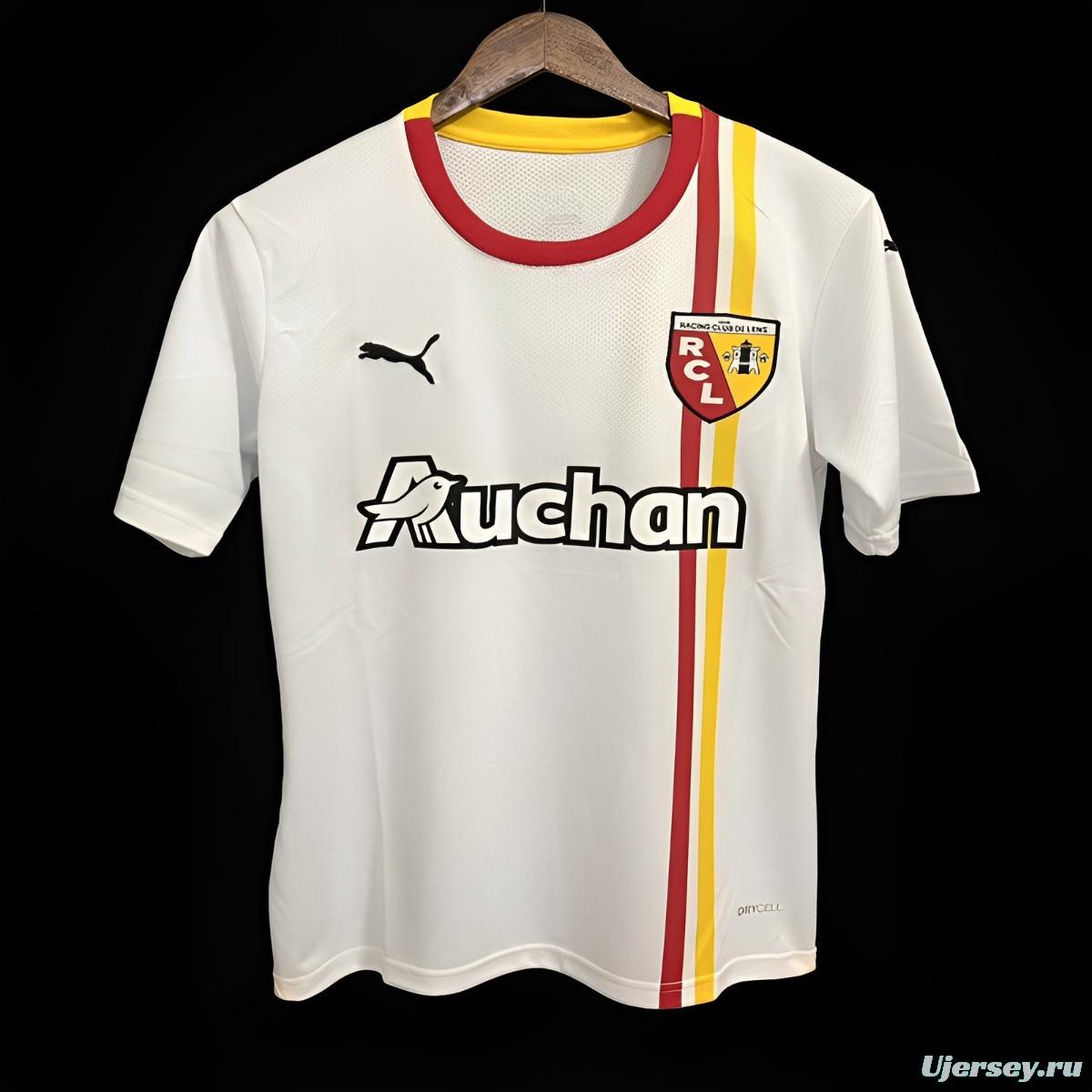 23/24 RC Lens Away White Jersey