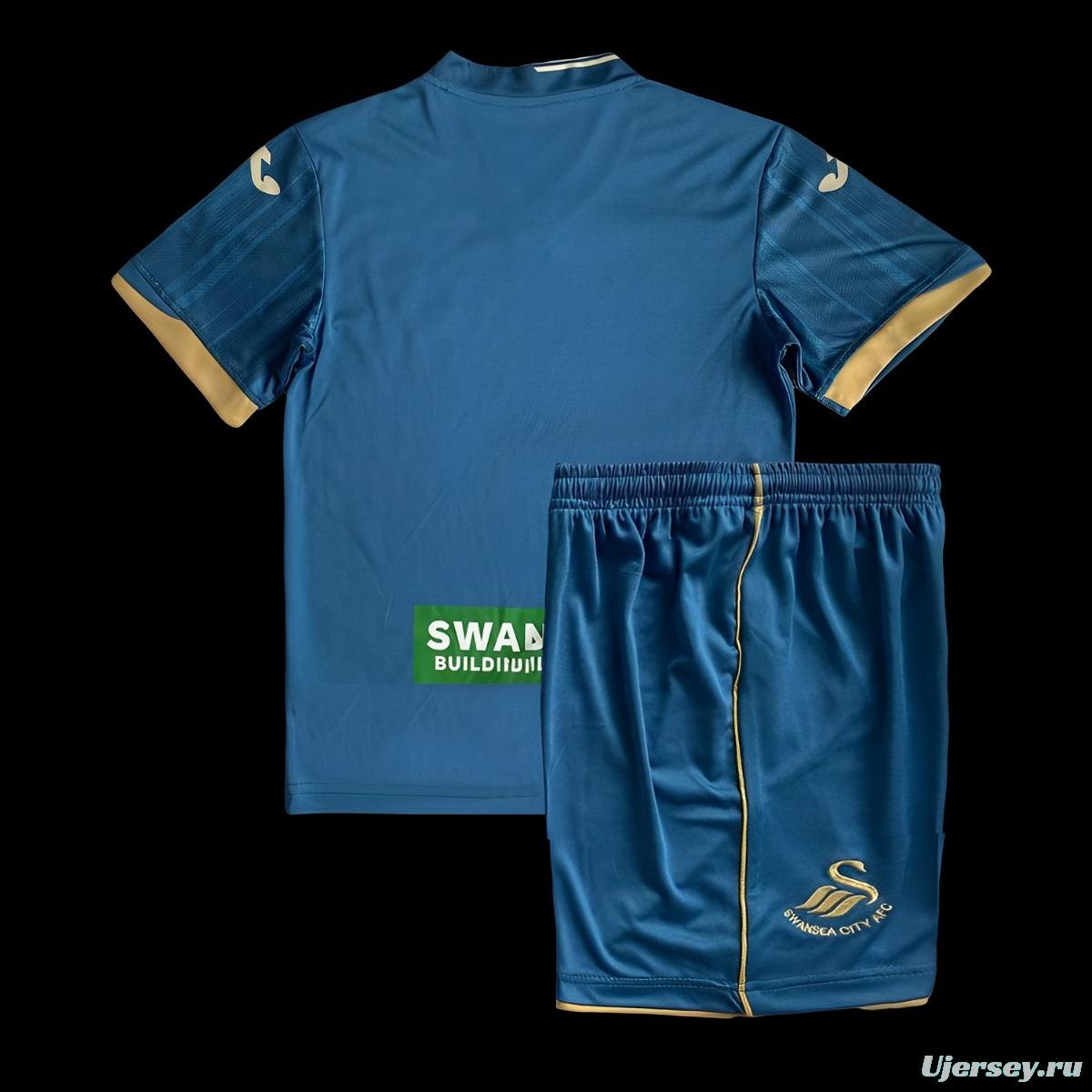 23/24 Kids Swansea City Away Jersey