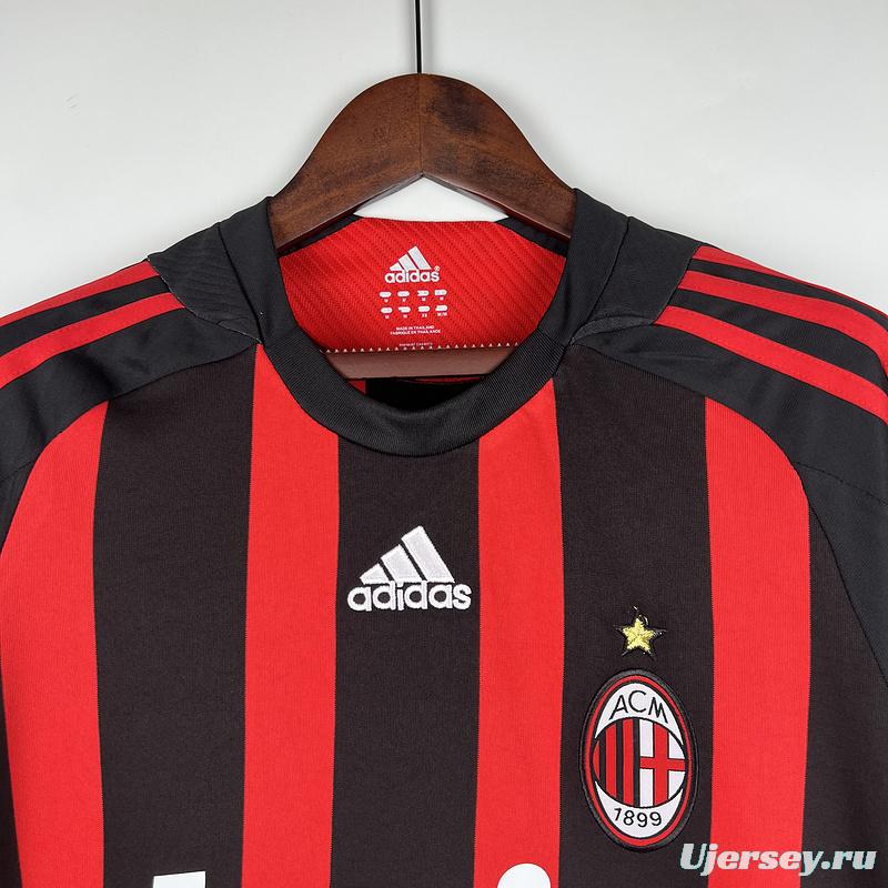 Retro 08/09 AC Milan Home Jersey