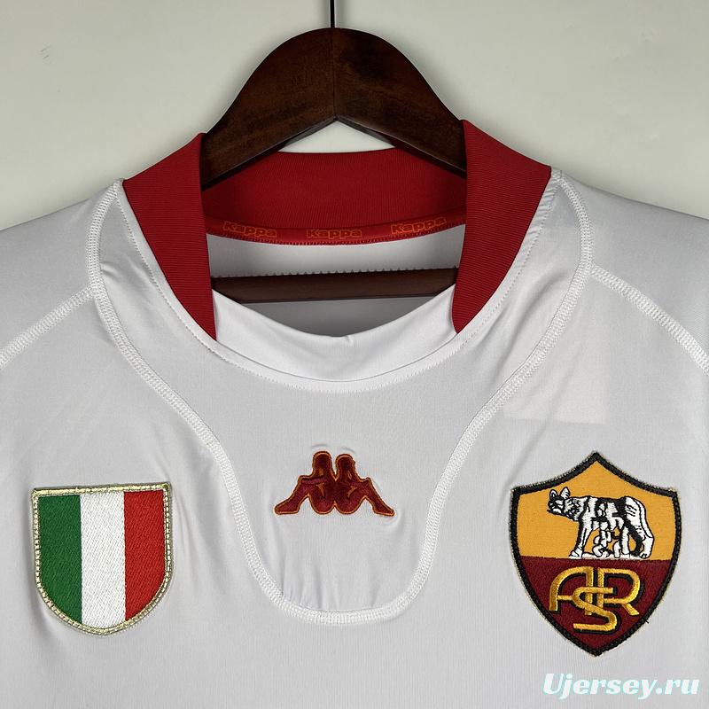 Retro 01/02 Roma Away Jersey