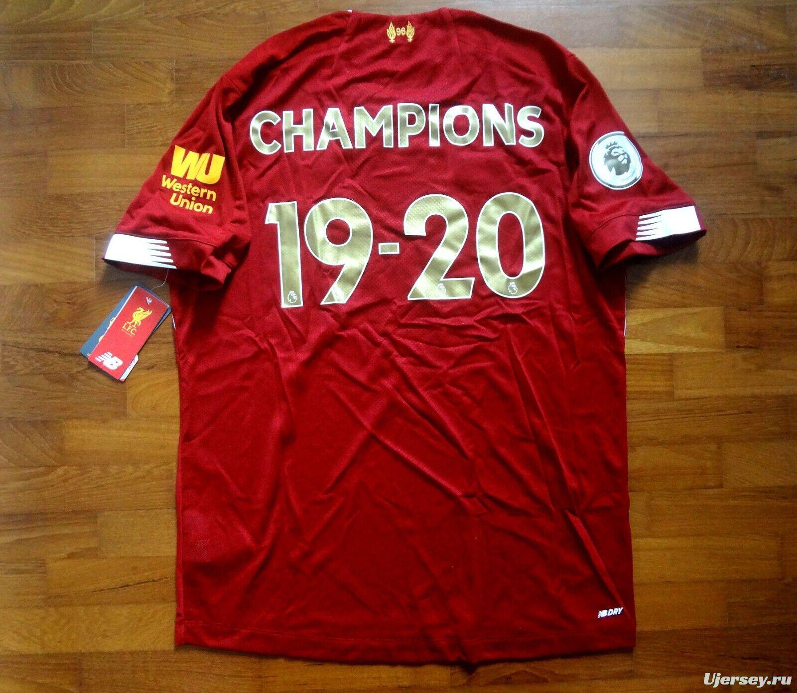 Retro 19/20 Liverpool Home Jersey