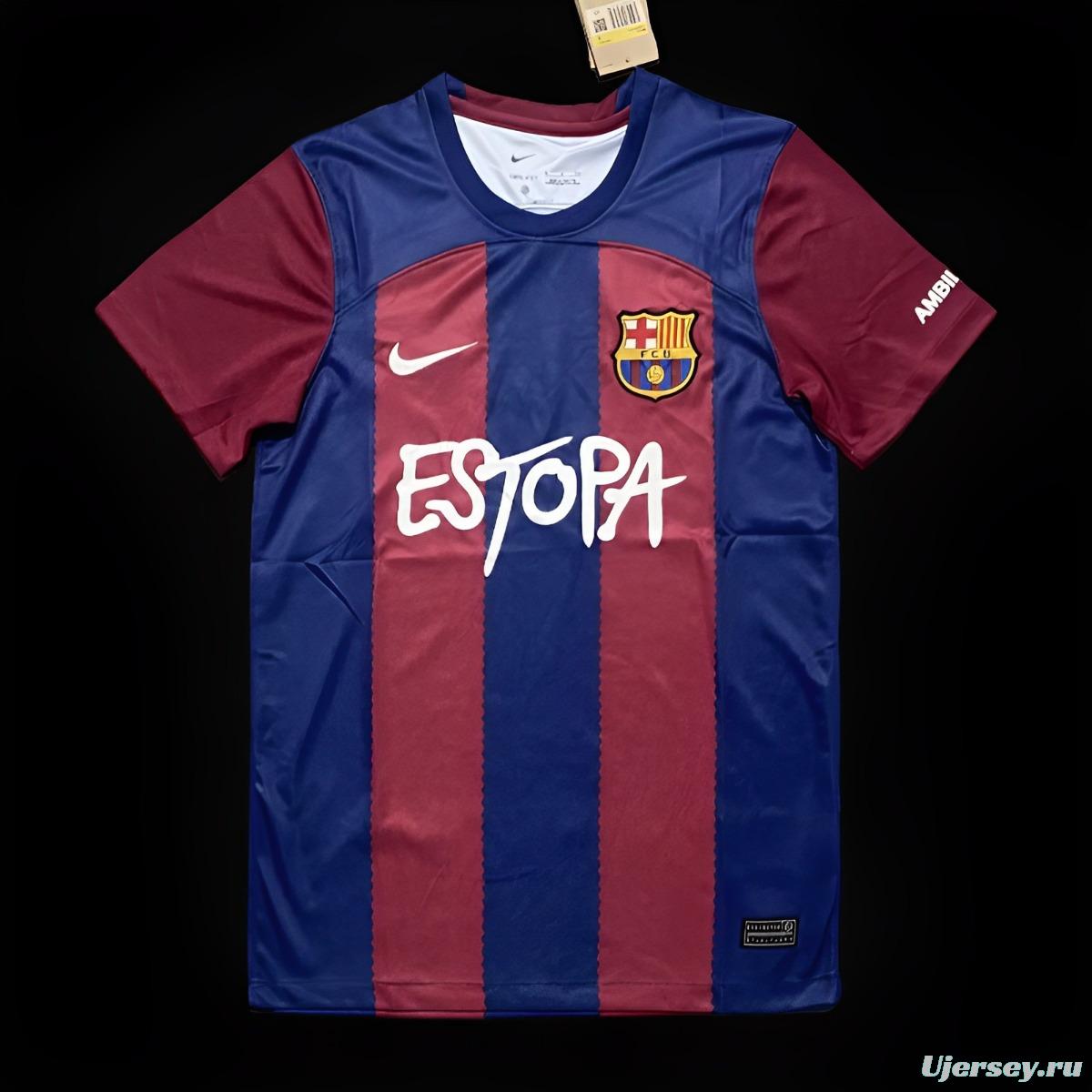 23/24 Barcelona x Estopa Home Jersey