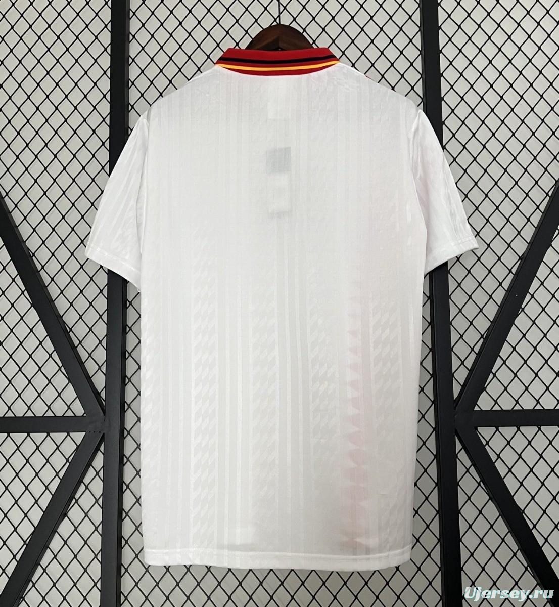 Retro 1994 Spain Away White Jersey