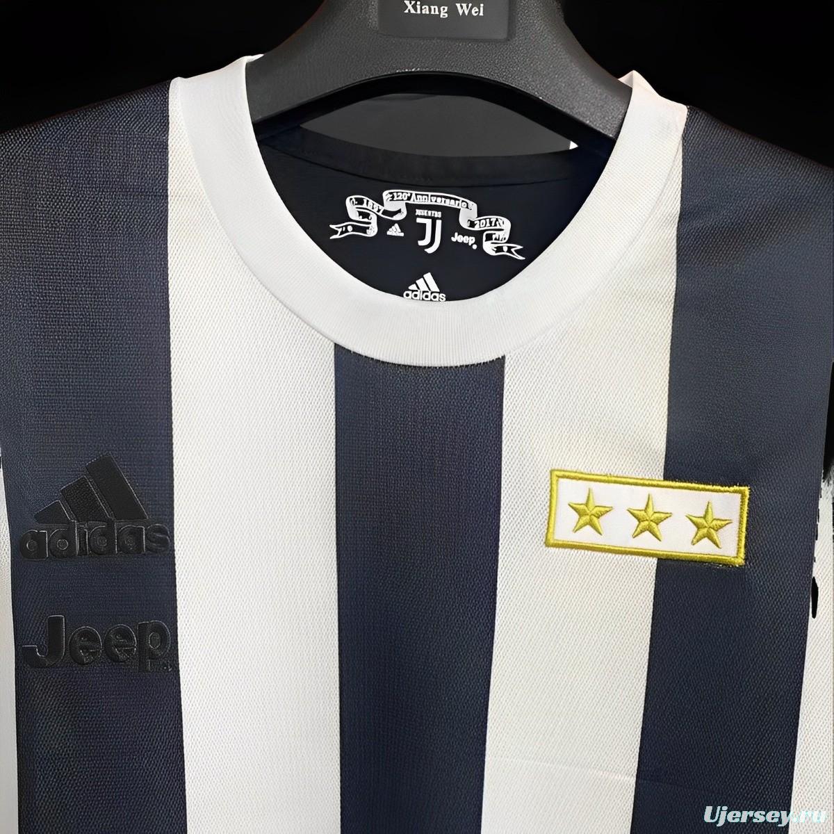 Retro Juventus 120Th Anniversary Jersey