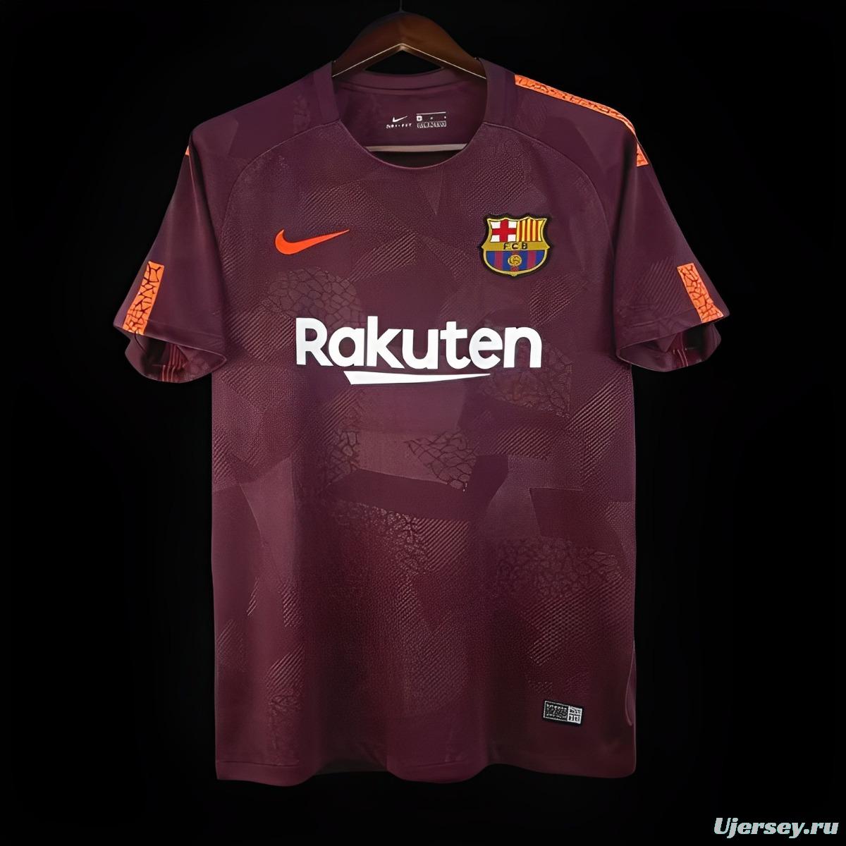 Retro 17/18 Barcelona Third Jersey