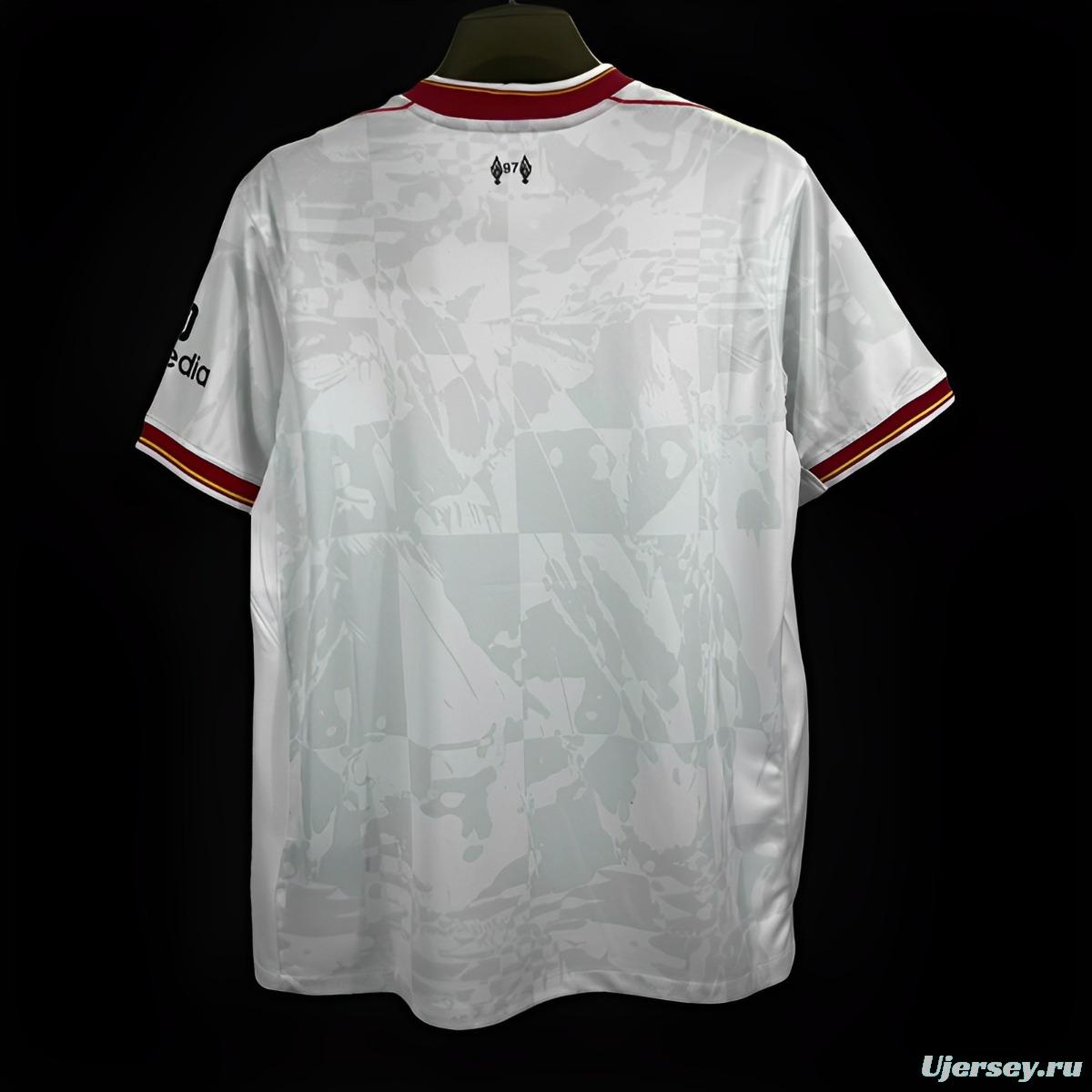 24/25 Liverpool Third White Jersey