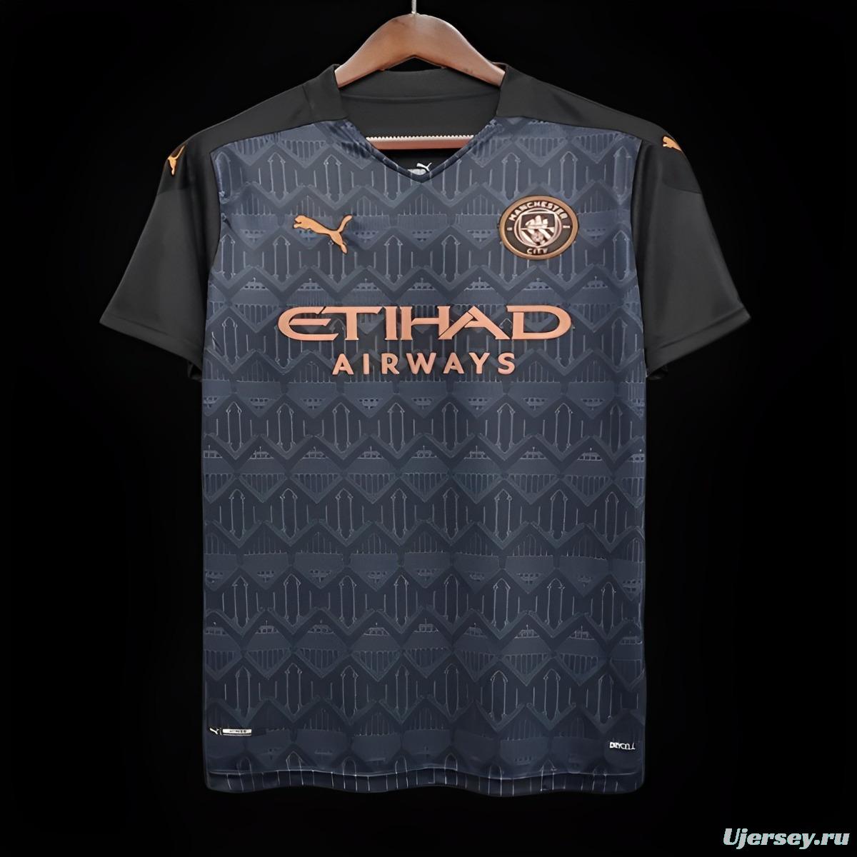 Retro 20/21 Manchester City Away Black Jersey