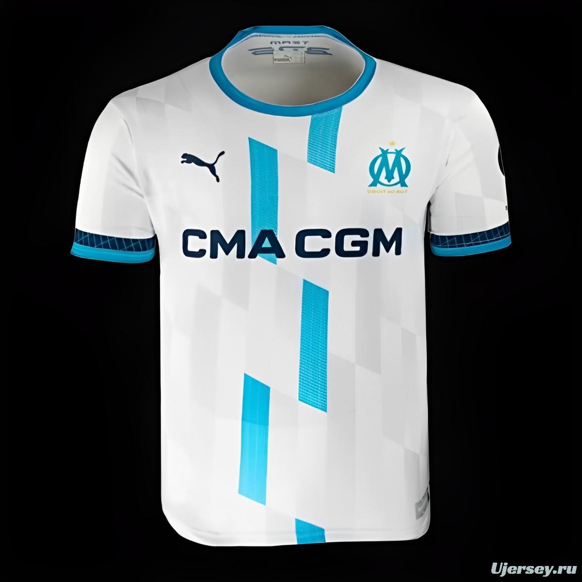 24/25 Olympique Marseille X Team BDS Puma Esports White Jersey