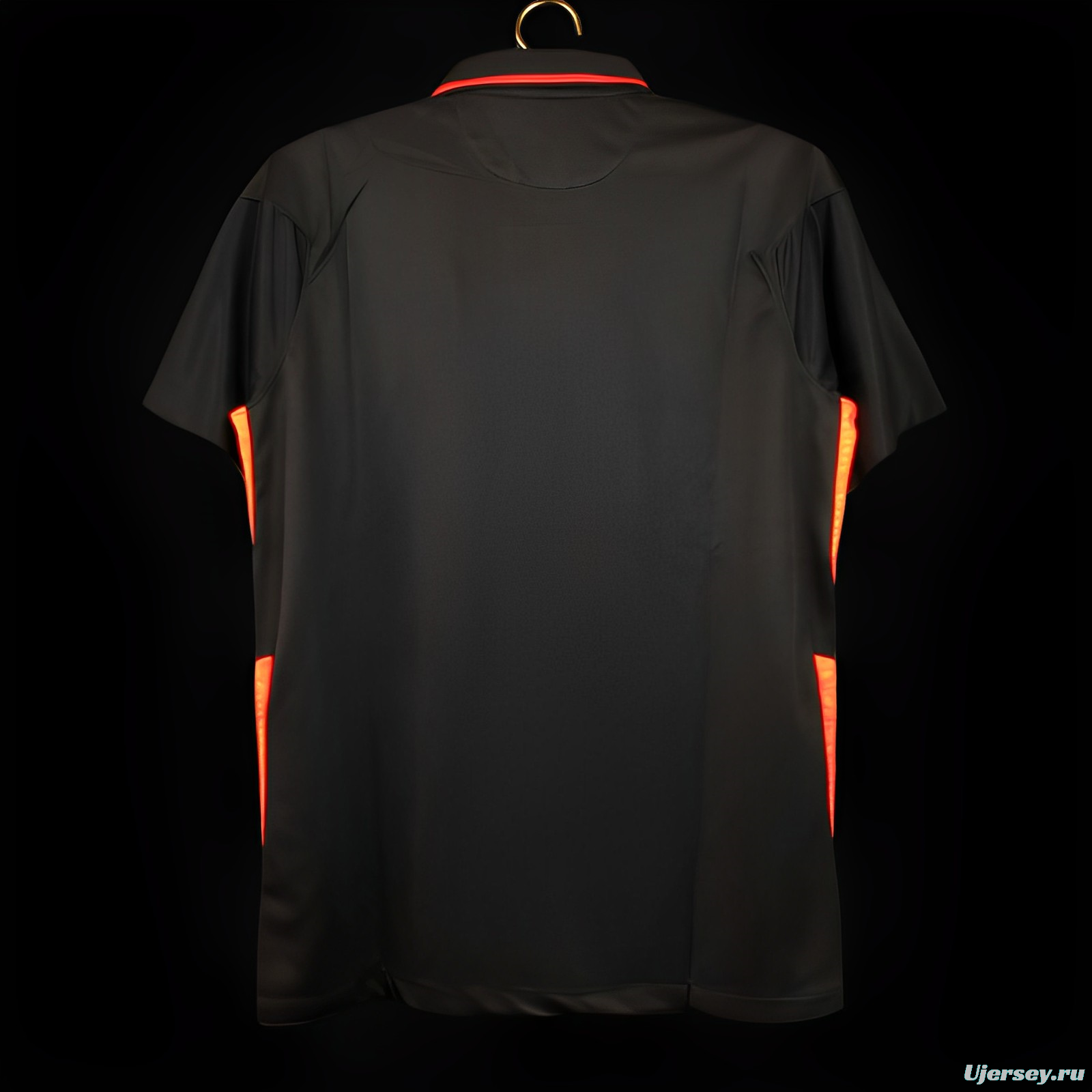 Retro 2020 Netherlands Away Black Jersey
