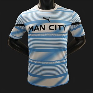 24/25 Manchester City Pre-Match Blue Jersey