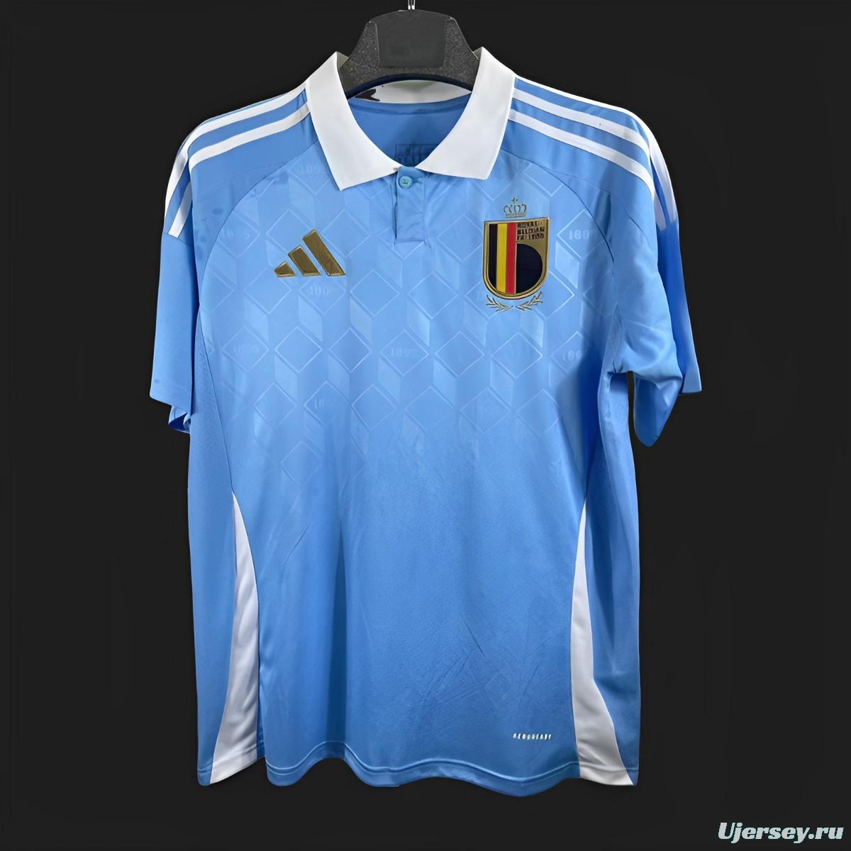 2024 Belgium Away Blue Jersey