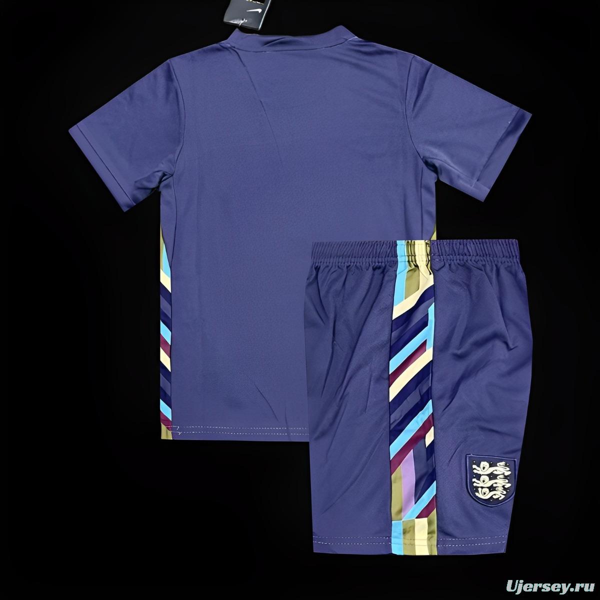 2024 Kids England Away Jersey