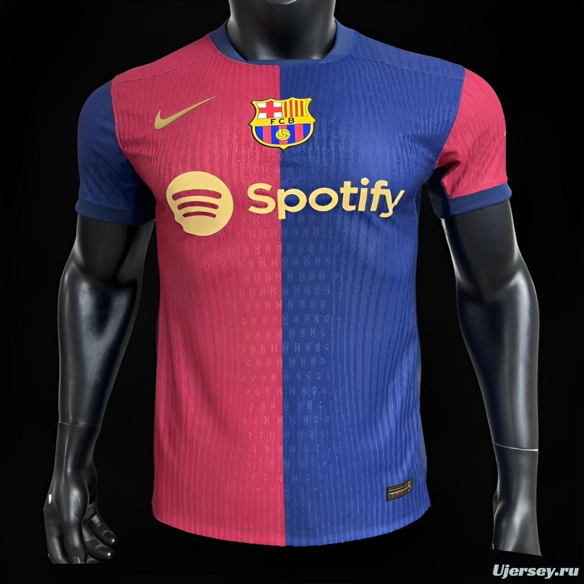 Player Version 24/25 Barcelona Home Jersey