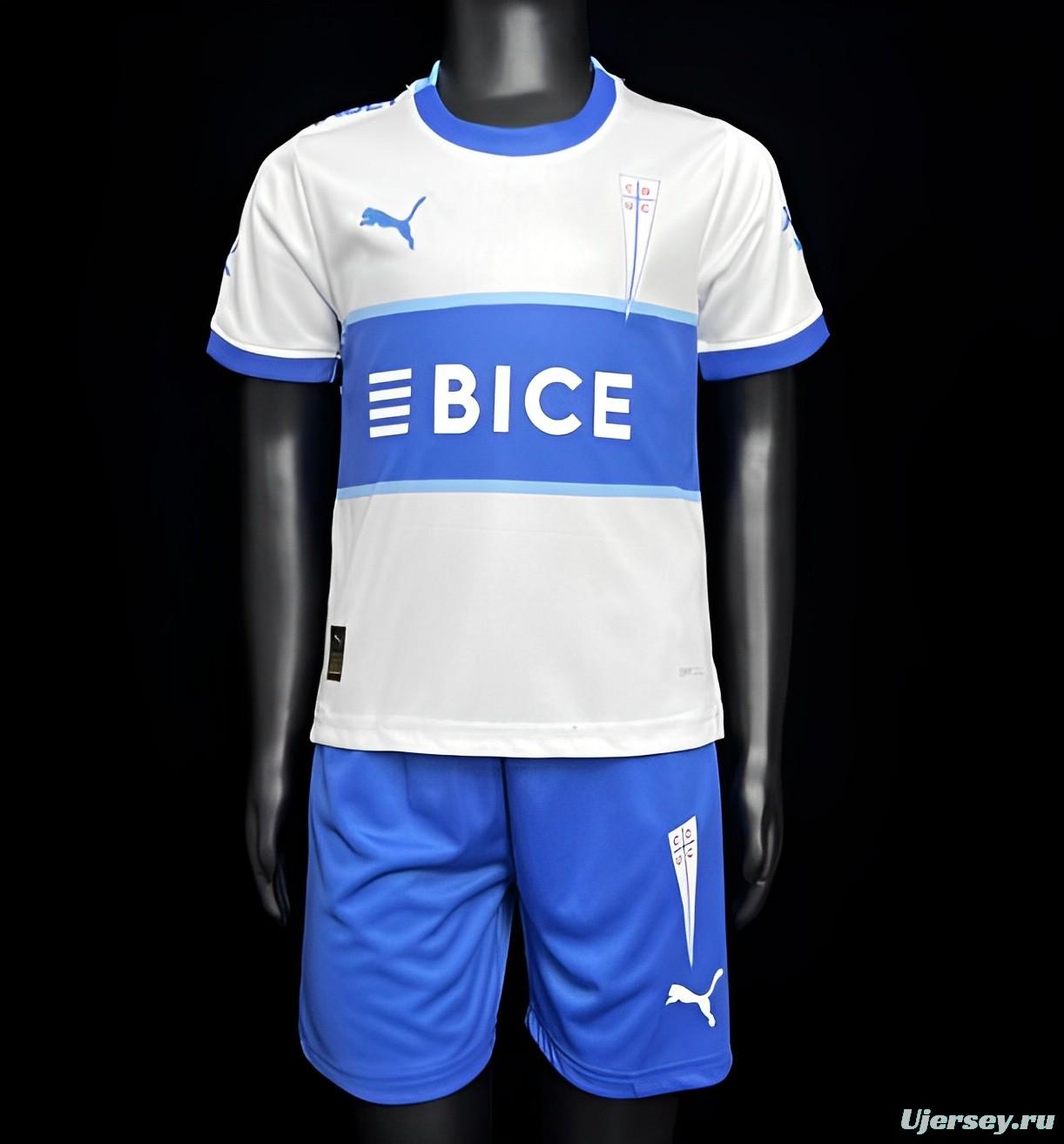 24/25 Kids Deportivo Universidad Catolica Home Jersey