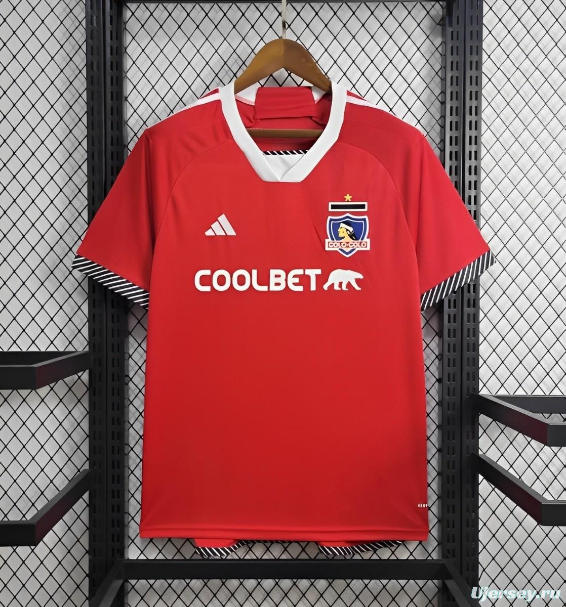 24/25 Colo Colo Third Red Jersey