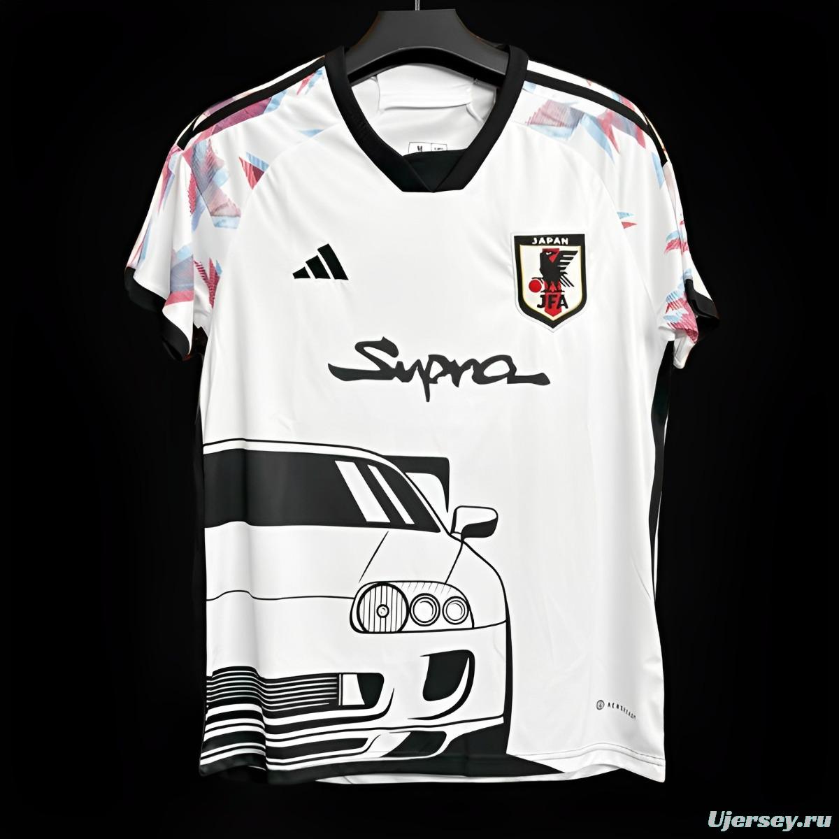 2022 Japan Away White Supra Car Jersey