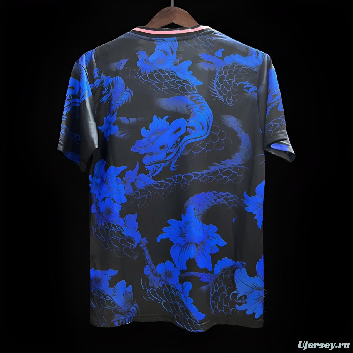 2024 Japan Black/Blue Dragon Concept Jersey