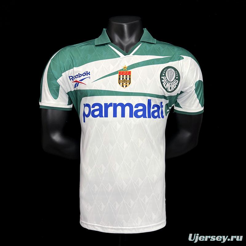 Retro 1986 Palmeiras Third White Jersey