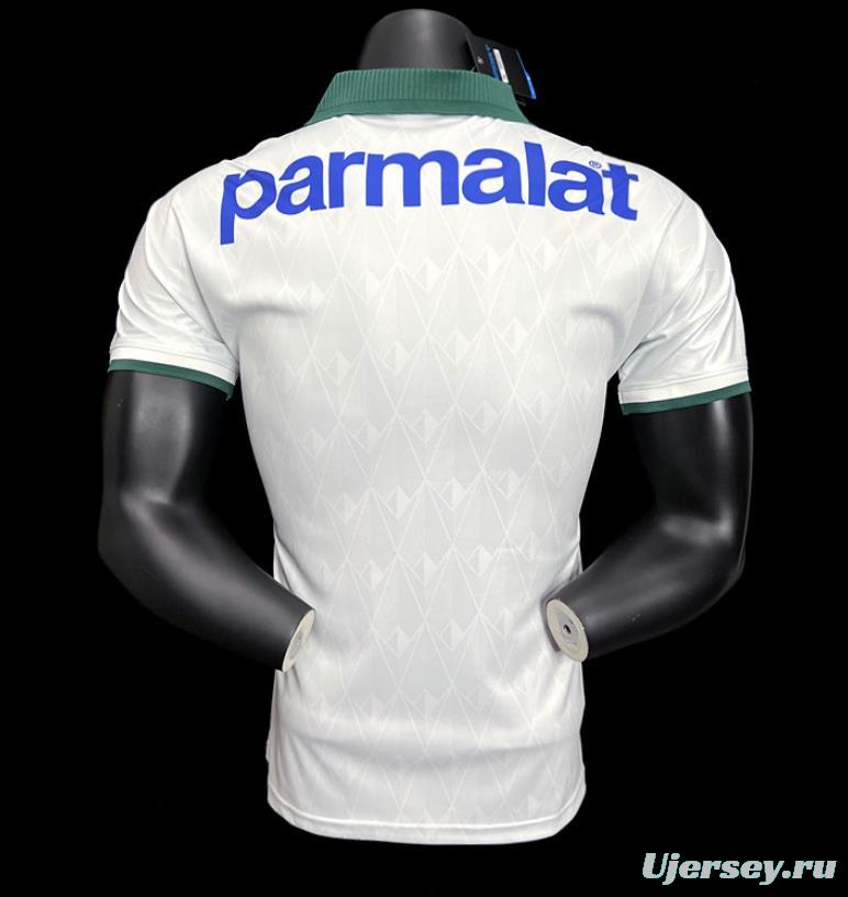 Retro 1986 Palmeiras Third White Jersey