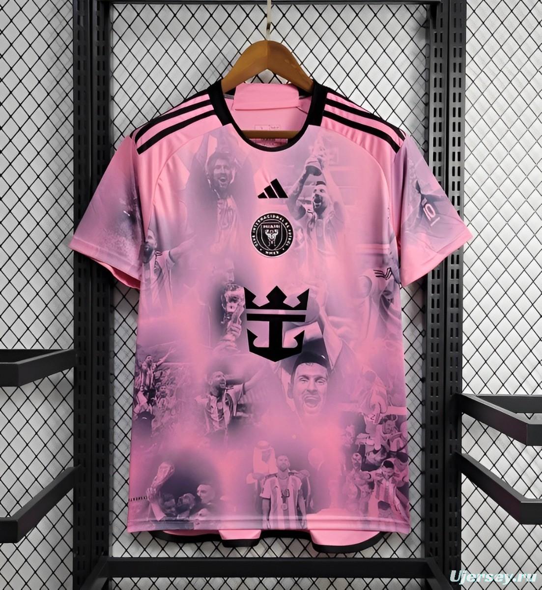 24/25 Inter Miami Champion Version Pink Jersey