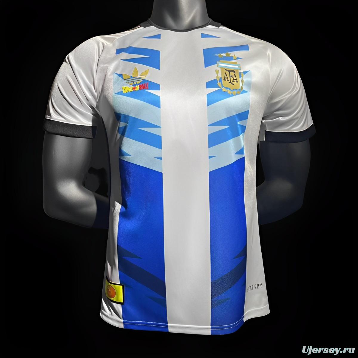 Player Version 2024 Argentina x Dragon Ball Special Jersey