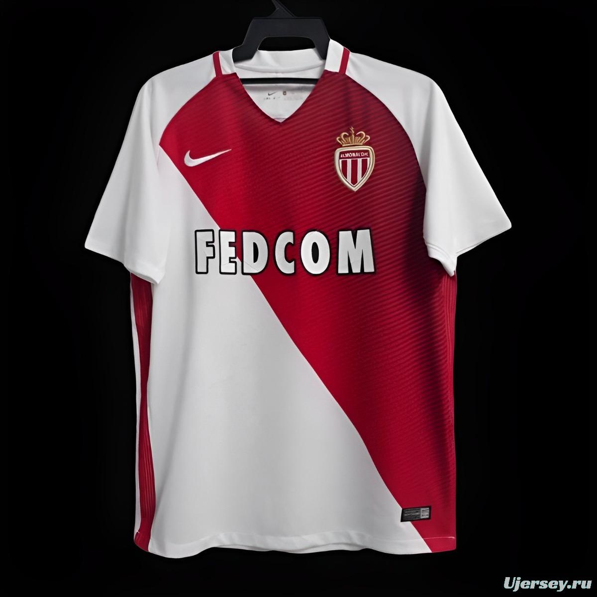 Retro 16/17 AS Monaco Home Jersey