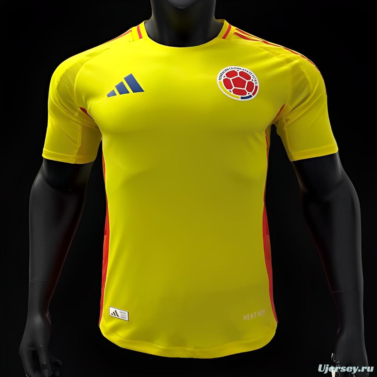 Player Version 2024 Colombia Home Jersey