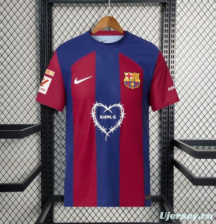 23/24 Barcelona x KAROL G 23/24 Home Jersey