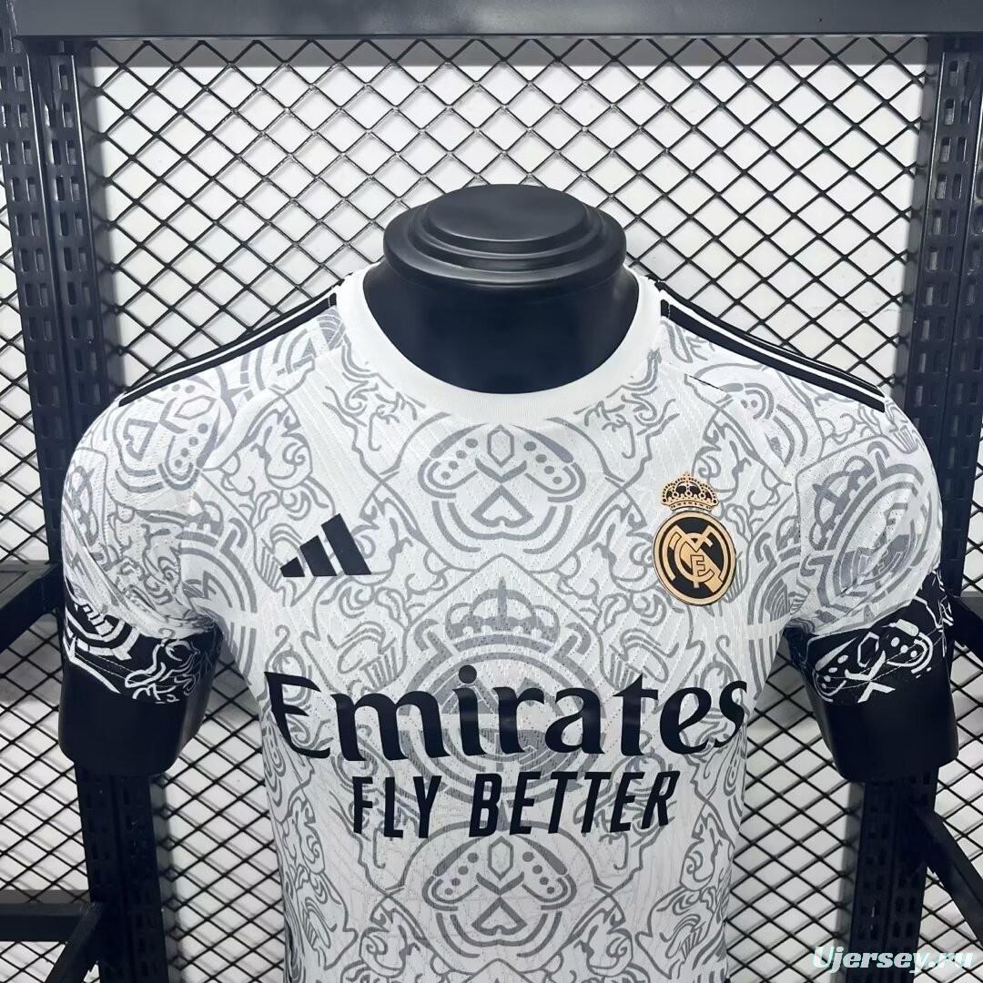 Player Version 24/25 Real Madrid White Jersey