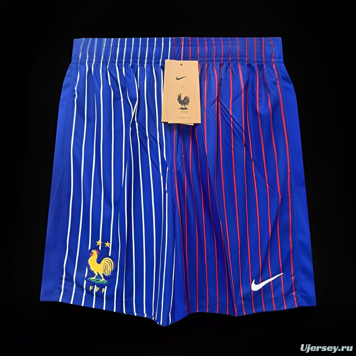 2024 France Blue Shorts