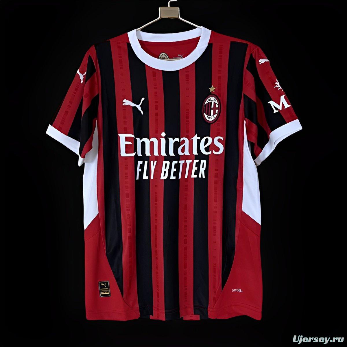 24/25 AC Milan Home Jersey