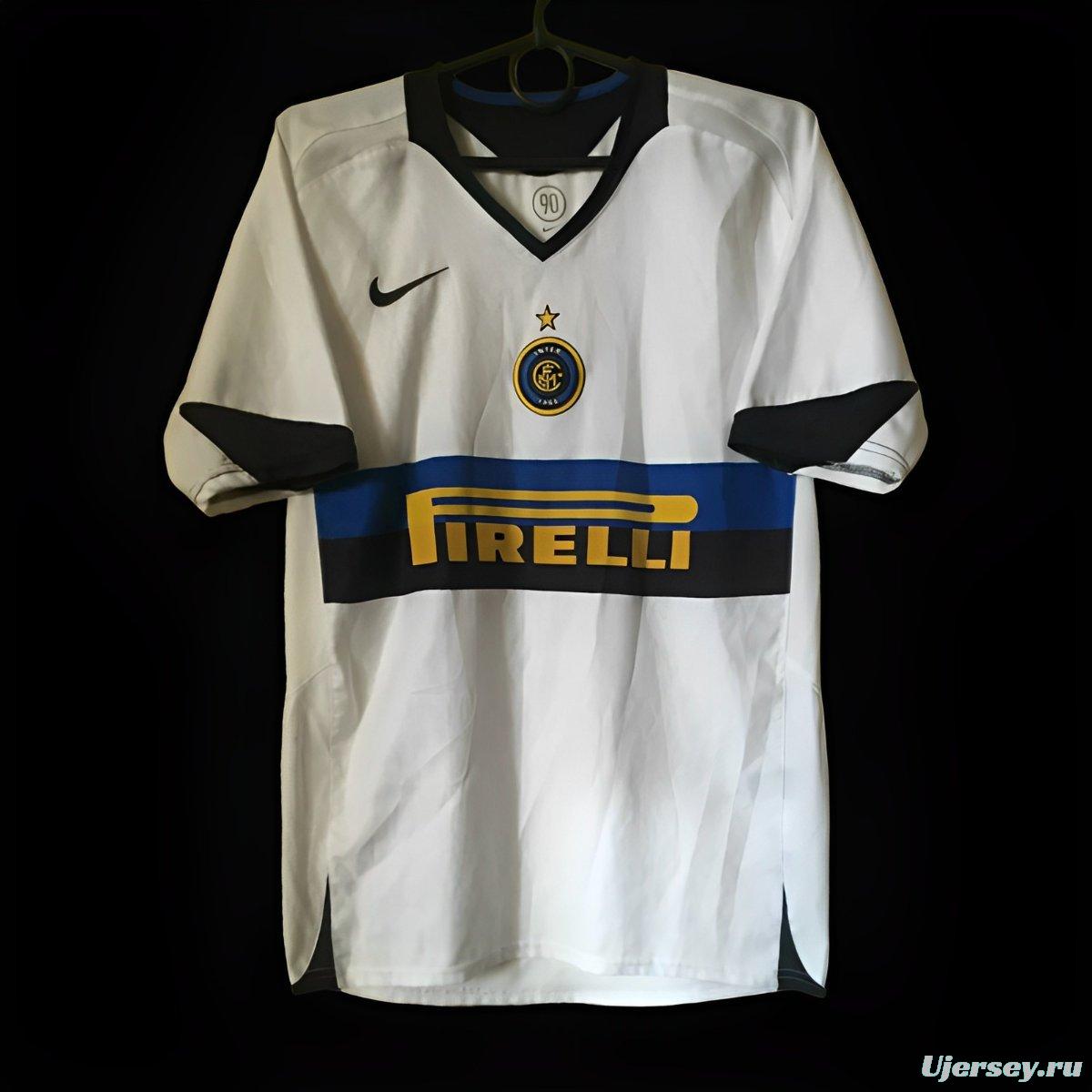 Retro 05/06 Inter Milan Away White Jersey