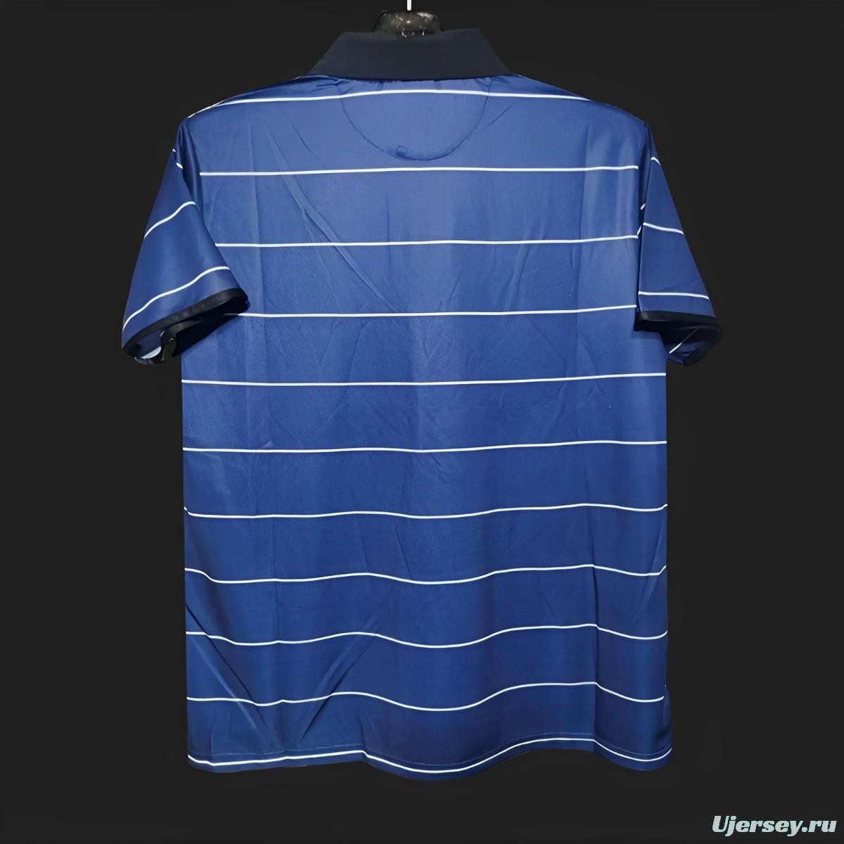 Retro 99/00 Manchester United Third Blue Jersey