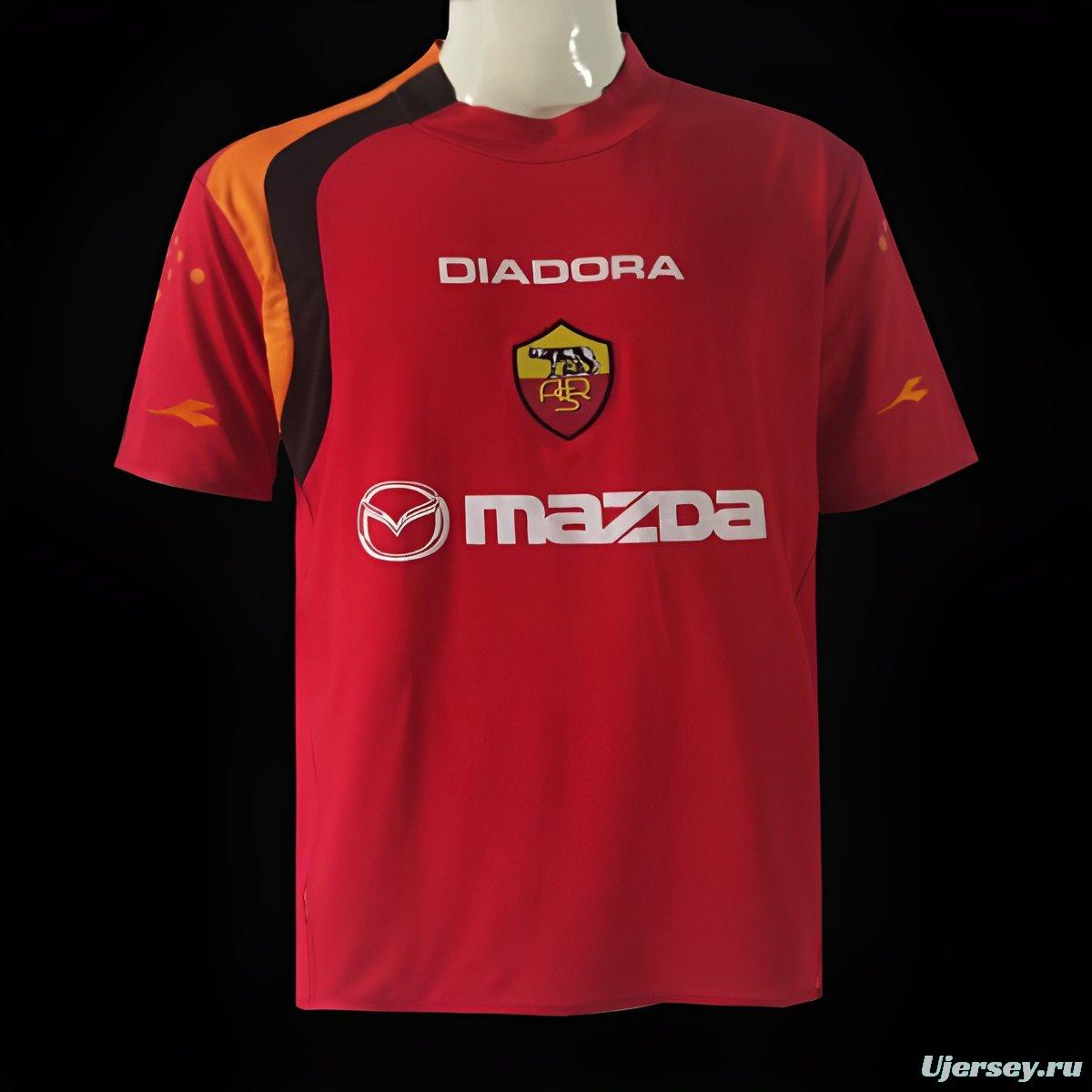 Retro 04/05 Roma Home Jersey