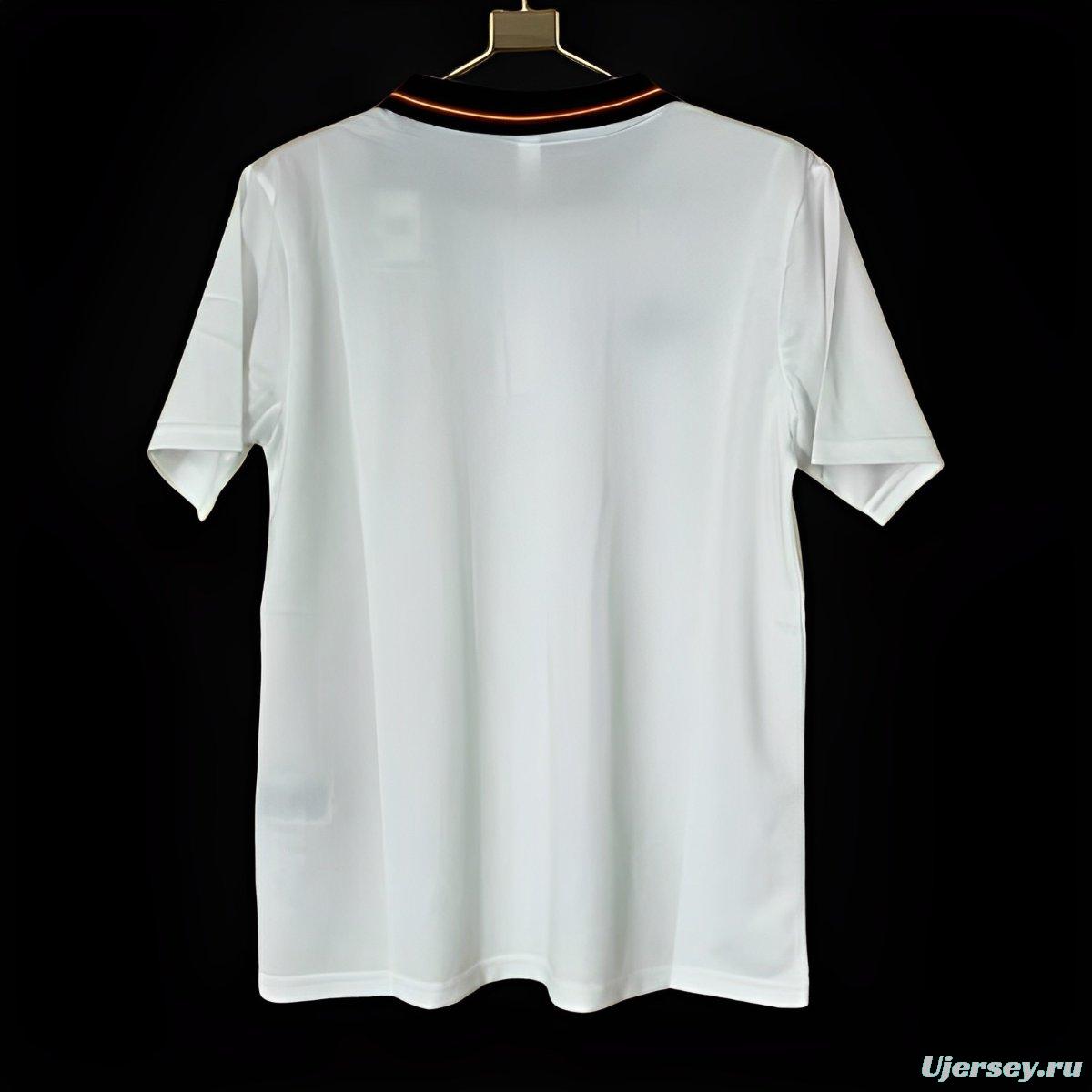 2024 Spain White Polo Jersey