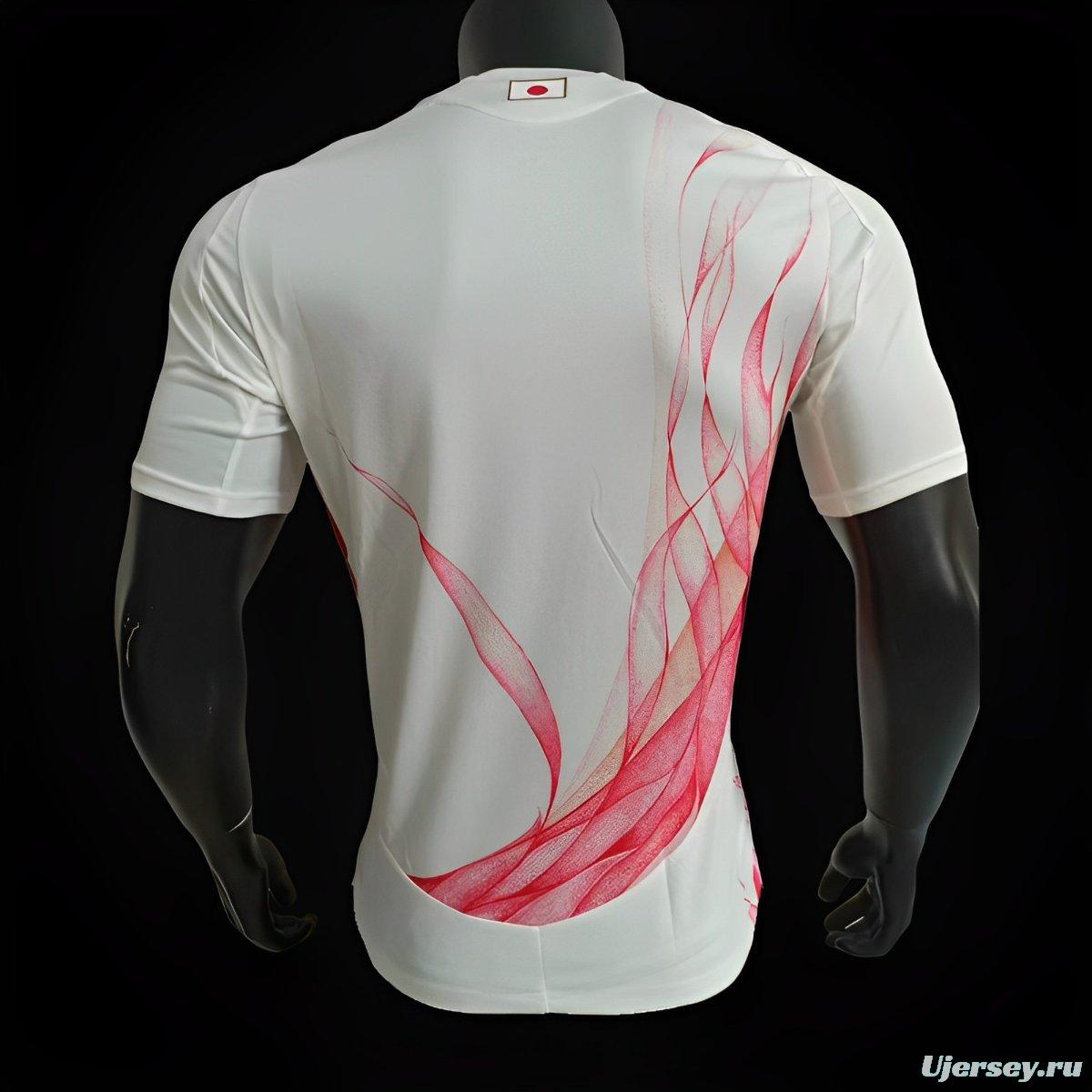 Player Version 2024 Japan Away White Jersey