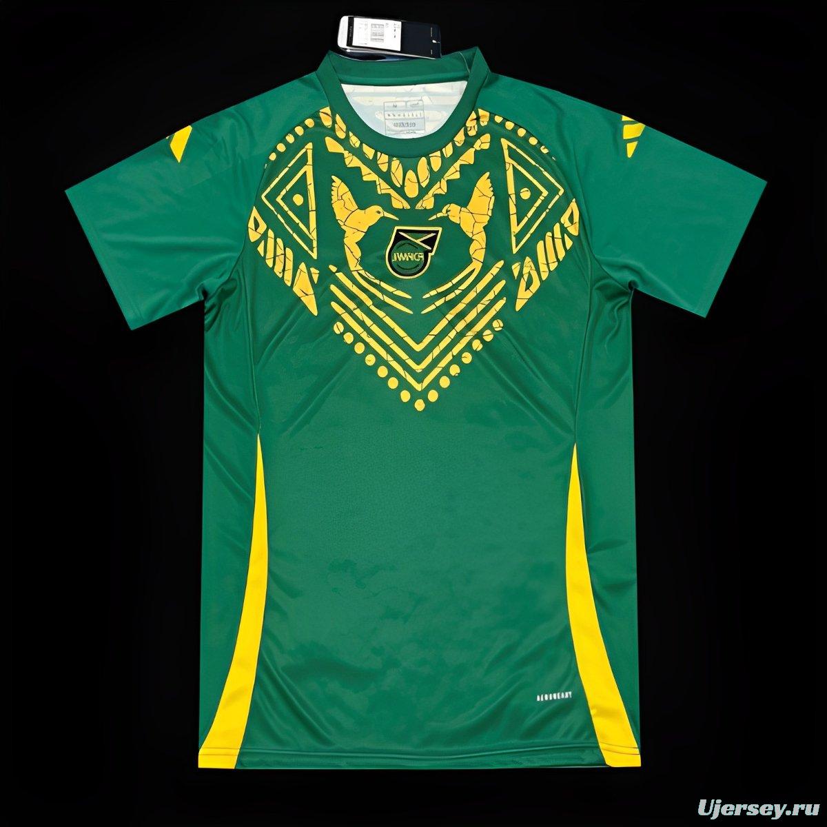 2024 Jamaica Green Pre-Match Jersey