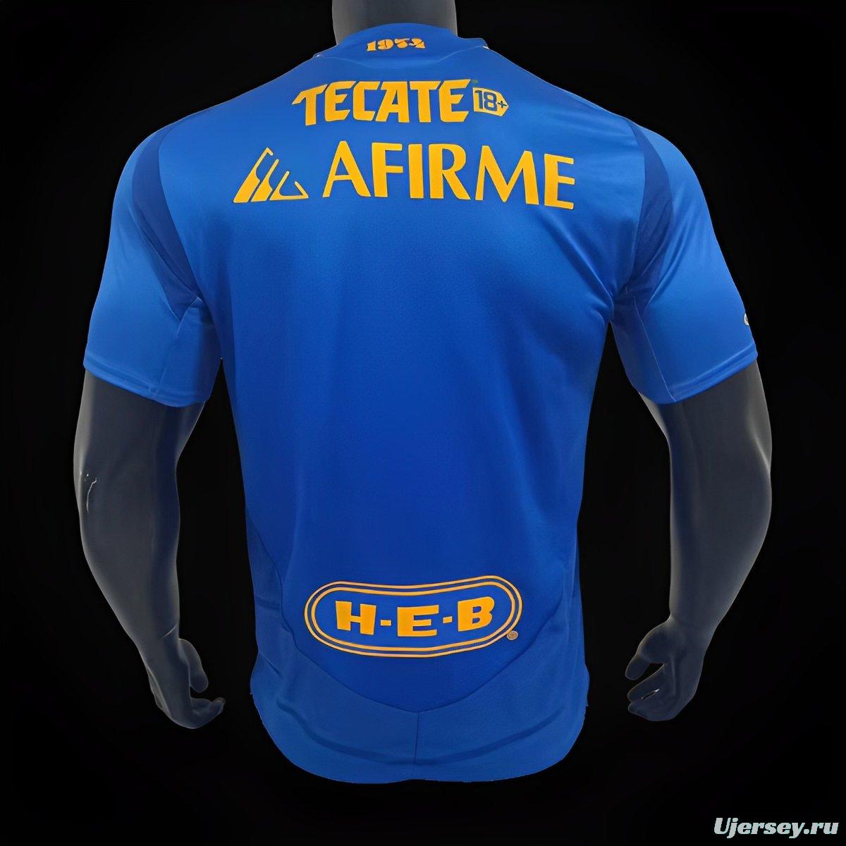 Player Version 24/25 Tigres UANL Home Jersey