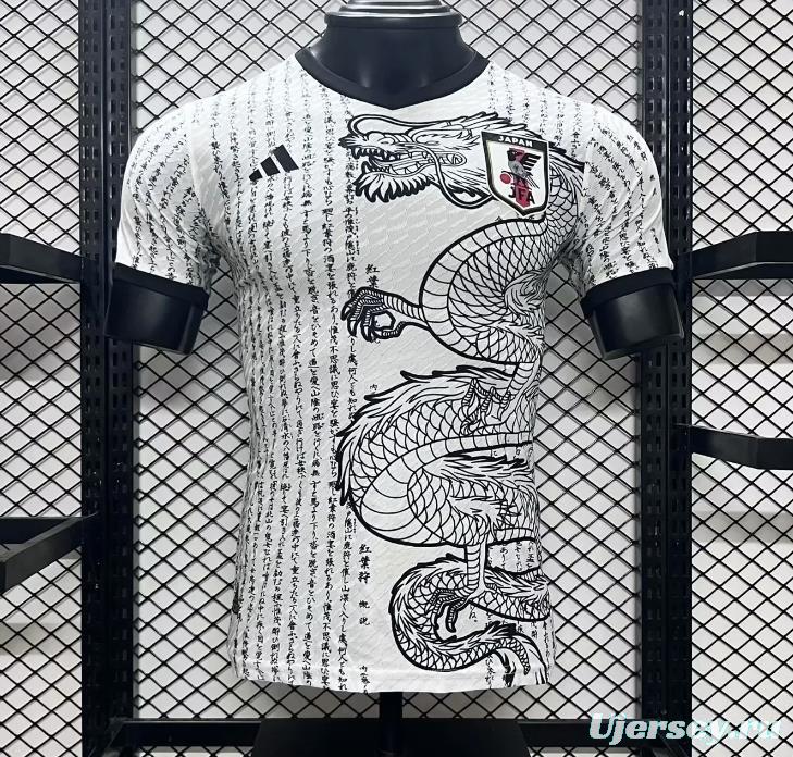 Player Version 2024 Japan White Dragon Concept Jersey