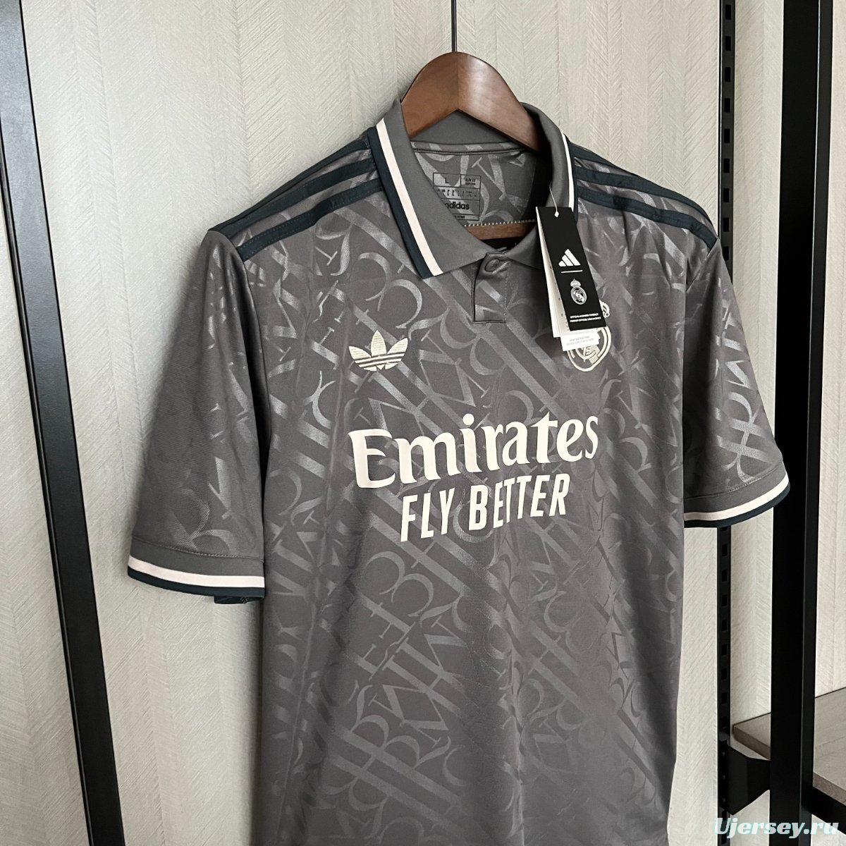 24/25 Real Madrid Third Black Jersey