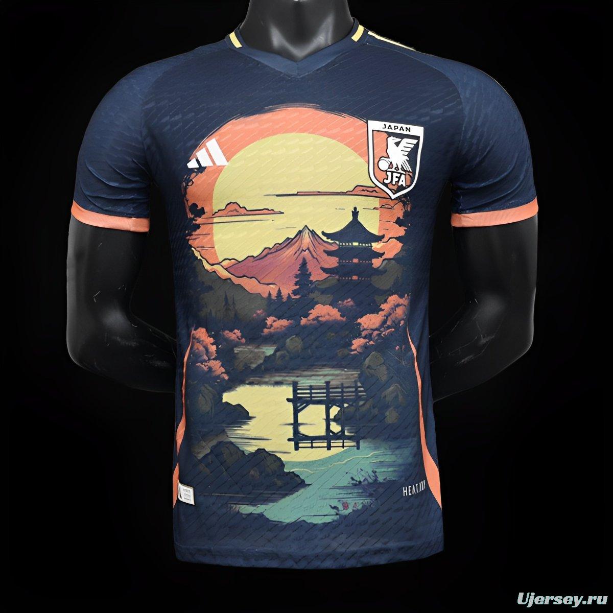 Player Version 2024 Japan Traditional Painting Morning Concept Jersey