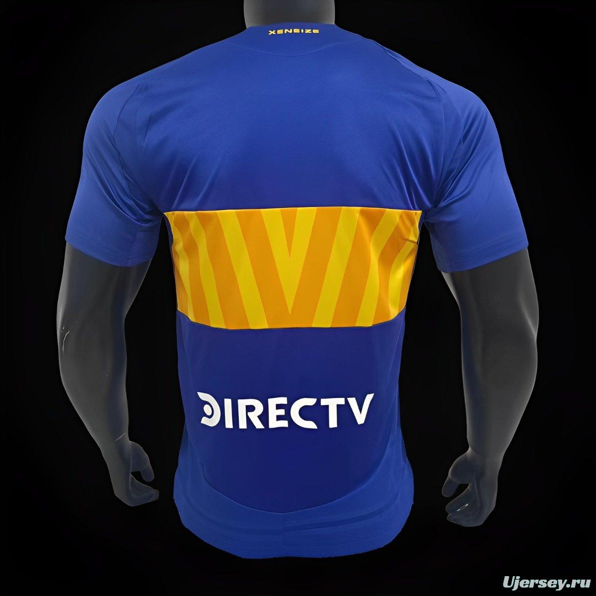 Player Version 24/25 Boca Juniors Home Jersey