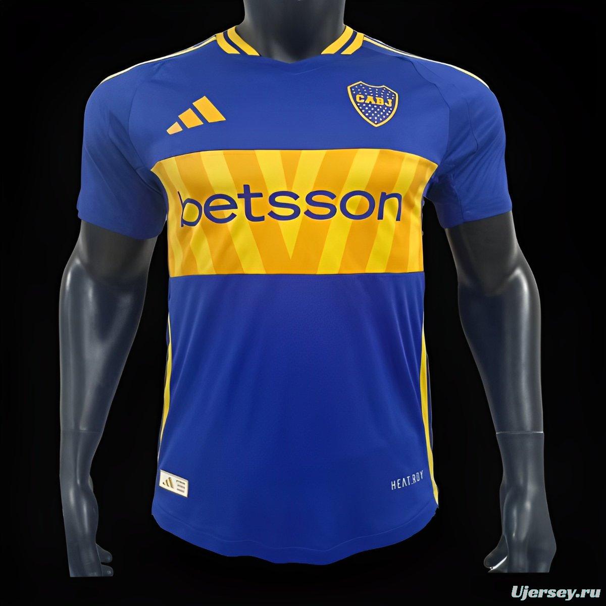 Player Version 24/25 Boca Juniors Home Jersey