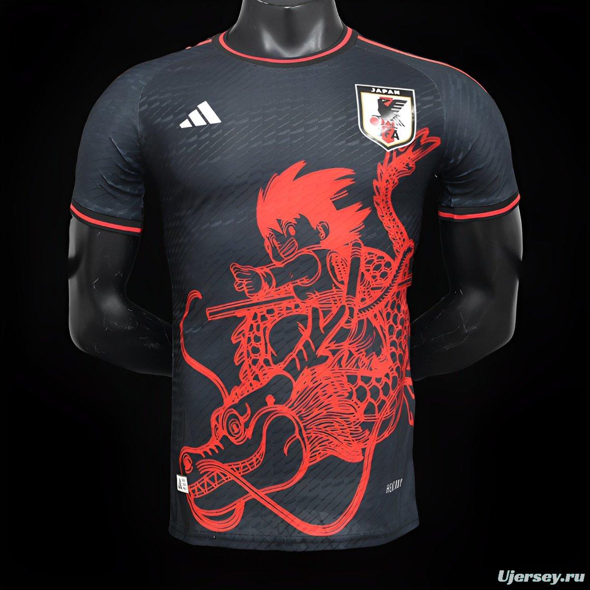 Player Version 2024 Japan Dragonball Toriyama Tribute Black Special Jersey