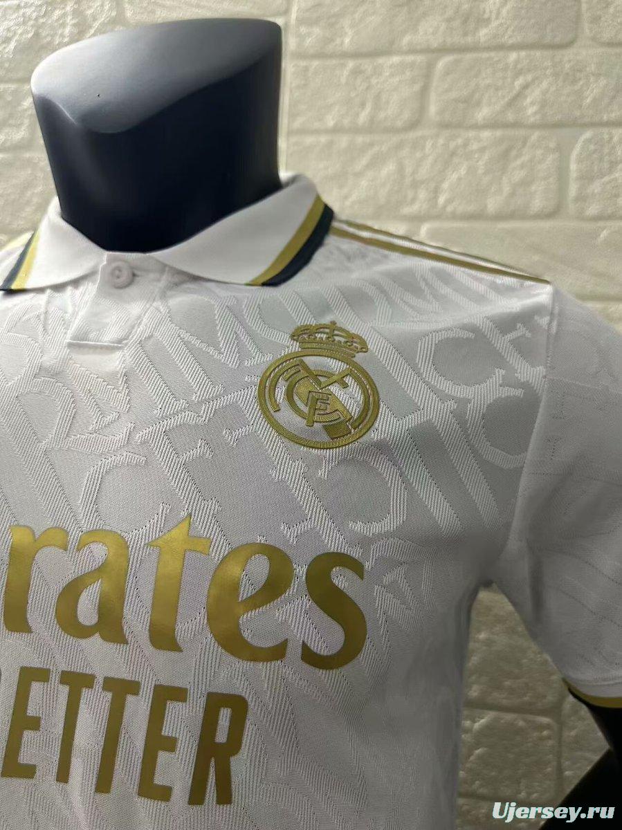 Player Version 24/25 Real Madrid White Special Pre-Match Jersey