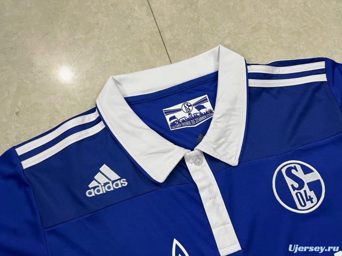 Retro 11/12 Schalke 04 Home Jersey