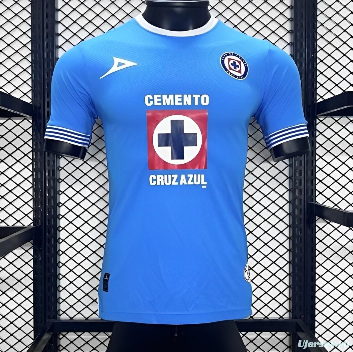 Player Version 24/25 Cruz Azul Home Jersey