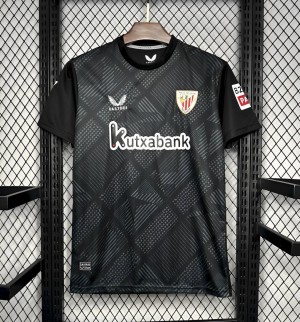 24/25 Athletic Bilbao Goalkeeper Black Jersey