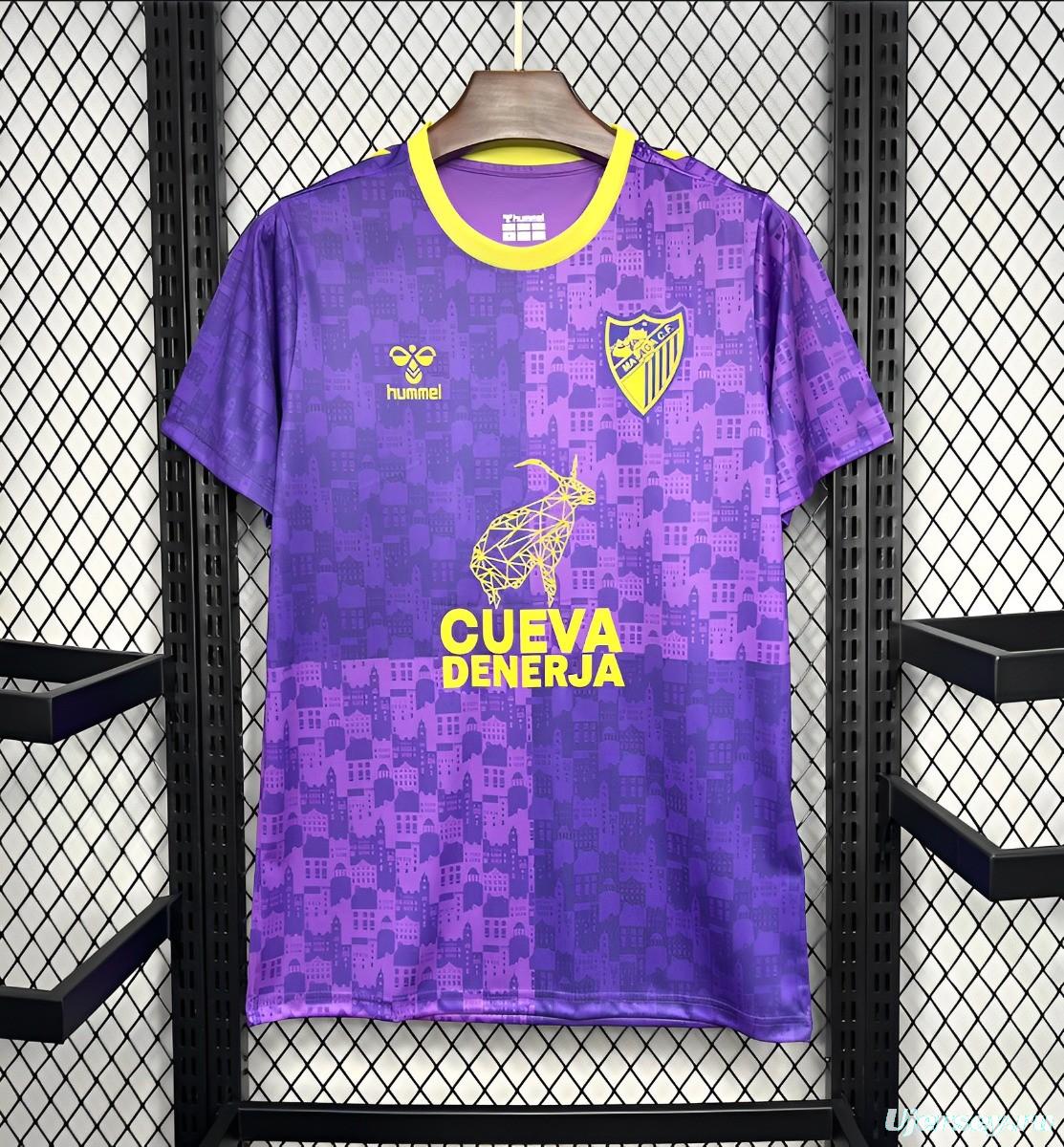 24/25 Malaga Purple Pre-match Training Jersey