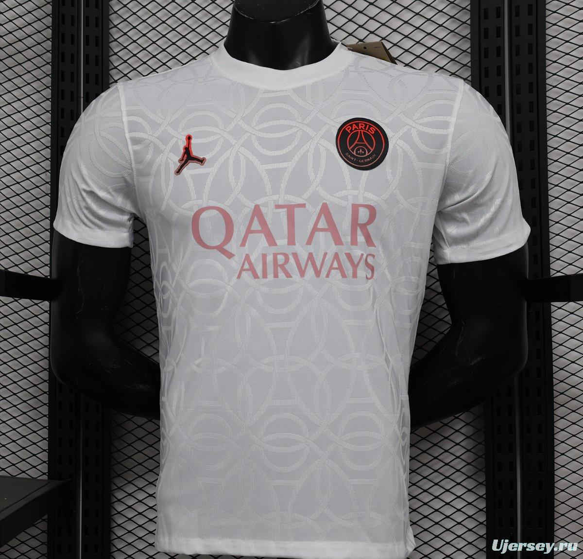 Player Version 24/25 PSG Academy Pro Pre-Match White Jersey